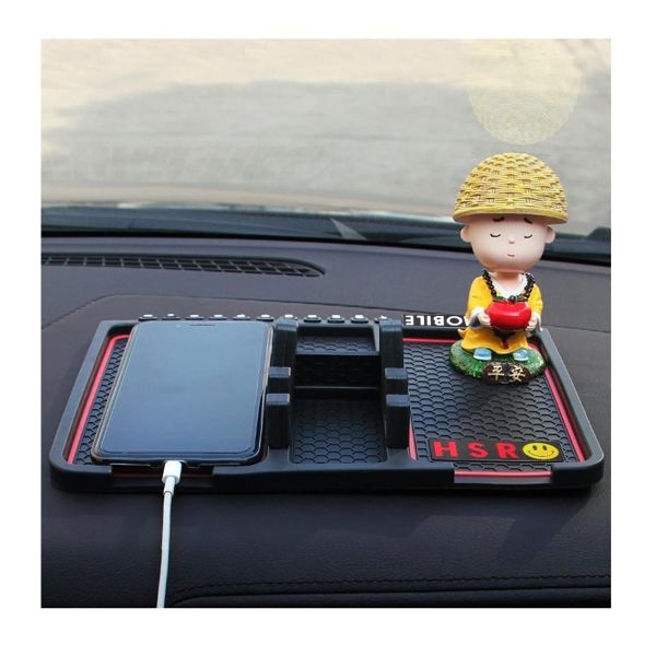 Multifunction Phone GPS Holder Anti-Slip Silicone Pad