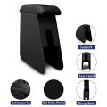 VBX Custom Fit Wooden Console/Armrest For Renault Triber Set of 1 Pcs Black