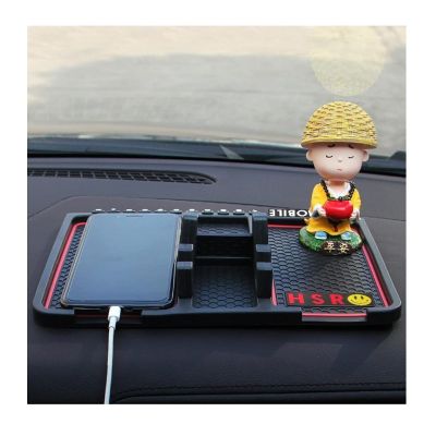 Multifunction Phone GPS Holder Anti-Slip Silicone Pad