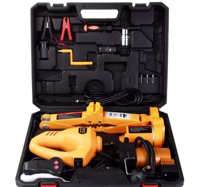 Electric car Floor 3 Ton 2-in-1 Electric 12V DC Scissor Jack