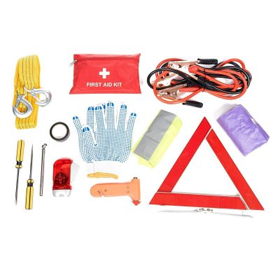 Roadside Assistance Emergency Car Kit First Aid Kit